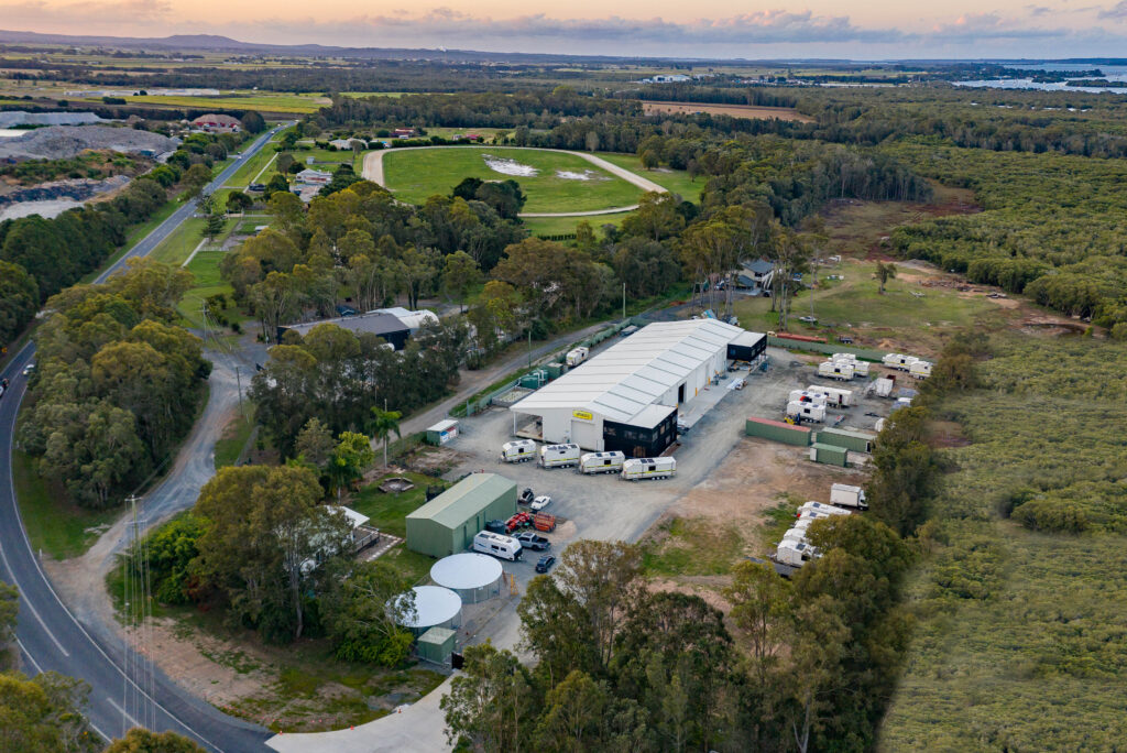 A great view of our new state of the art factory in Jacobs Well between Brisbane and the Gold Coast!